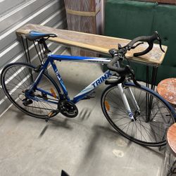 Trinx Road Bike In blue