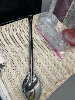 Stainless Steel Long-Handle Serving Spoon