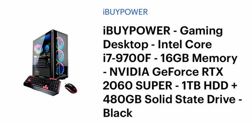 IBUYPOWER gaming PC