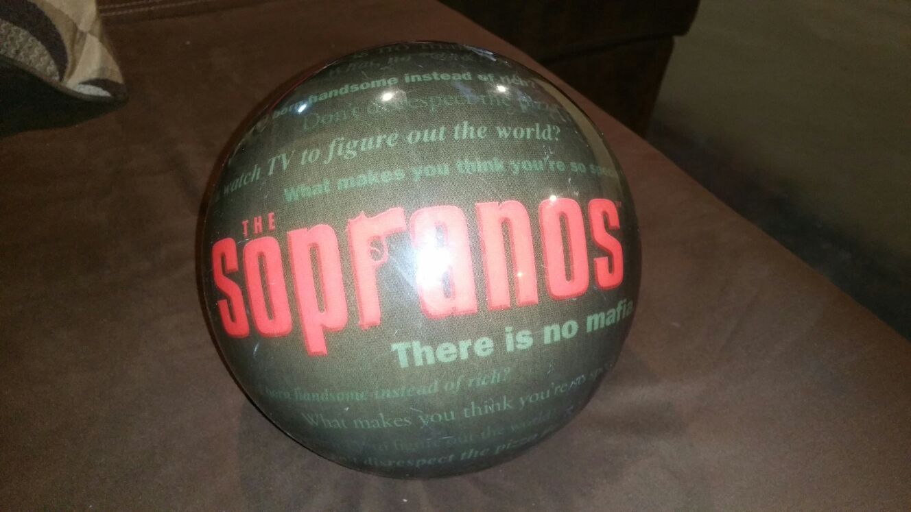 The Sopranos VIZ-A-BALL Bowling Ball