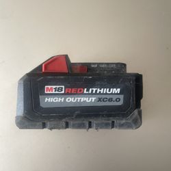Milwaukee M18 HO 6.0 Battery 