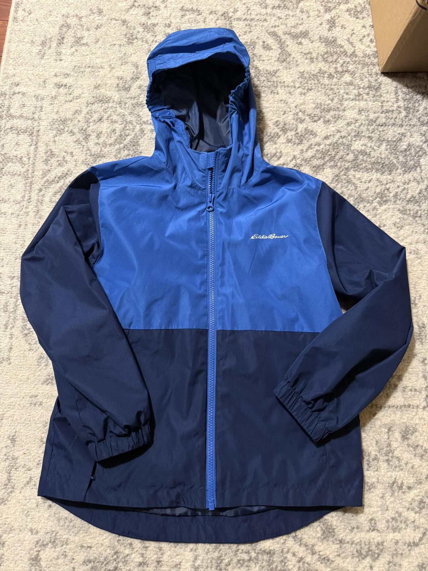 Boys Eddie Bauer Rain Jacket Size 7/8