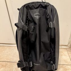 Osprey Porter 46L Travel Backpack, Black