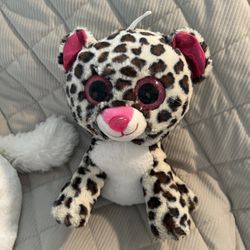 Ty Plush Pink Leopard 