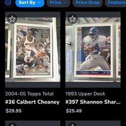 NFL Upper Deck Cards/ NBA Cards 