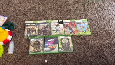Xbox 360 games-good condition