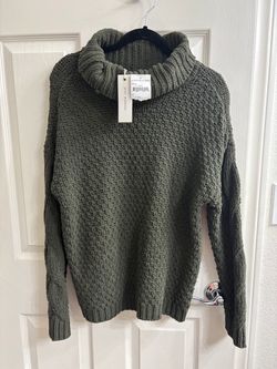 Just Madison Green Turtleneck Sweater from Nordstrom Rack
