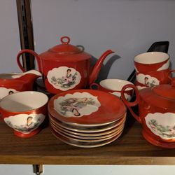 15pcs Vintage Tea Set From China