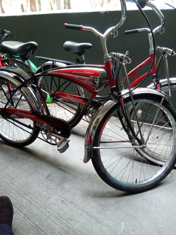 2 Antique Schwinn  Bikes 