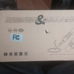 Thermo Static Soldering Station And Hotair Rework Station 