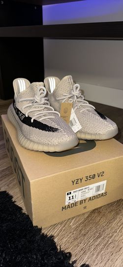 YEEZY BOOST 350 V2 SLATE / BLACK MENS 11 1/2 ADIDAS ORIGINAL