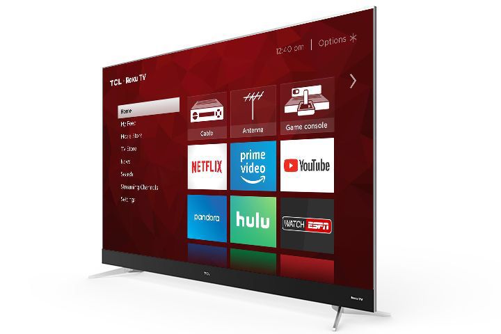 TCL C Series. 4K HDR 55inch TV. Roku Built in.