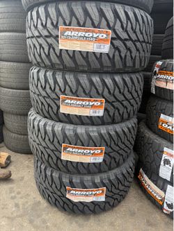 33/12.50/22 Arroyo Mud Terrain Tires