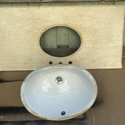 Granite Marble Counter and Sink