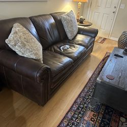 Italian Leather Couch