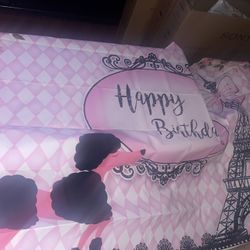 Paris Theme Party Decorations 