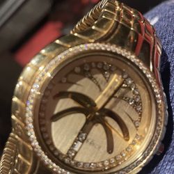 Christian Bernard Sapphire Crystal Gold Plated Watch, Others Listed