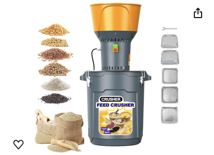 25L 1000w Electric Feed Grinder