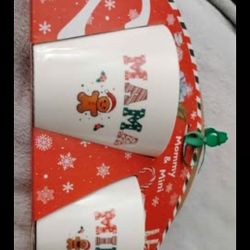 Christmas Mugs Brand New