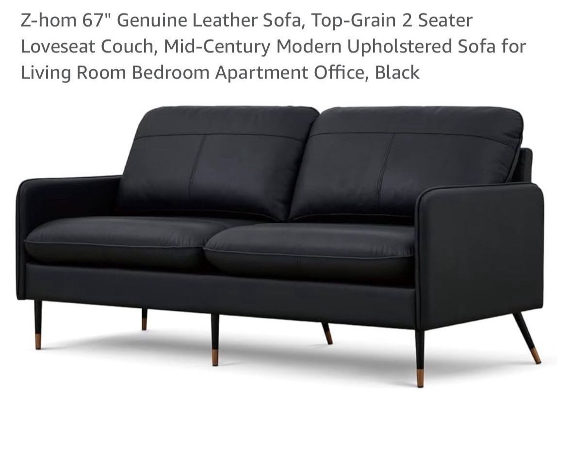 Genuine Leather Sofa