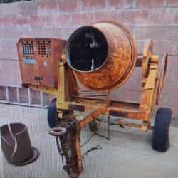 Vintage Cement Mixer