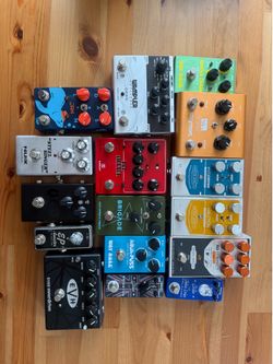 16 Guitar Pedals Collection – Boutique Overdrives, Delays, Fuzz, Compressors & More