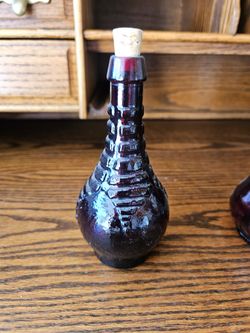 Wheaton, NJ Ruby Red Glass Jars