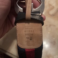 Real Gucci Sneakers And Belt 