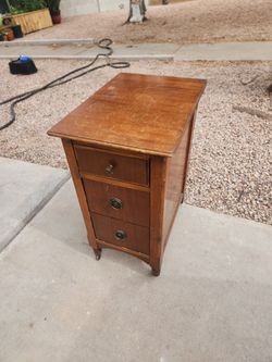 vintage table
