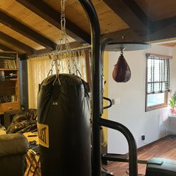 Heavy Bag 100 lb With Stand