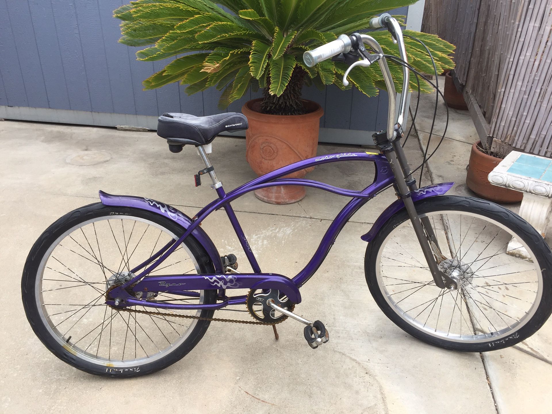 Men’s 26” Dyno Moto Glide GT 4 Speed Cruiser Bike for Sale in