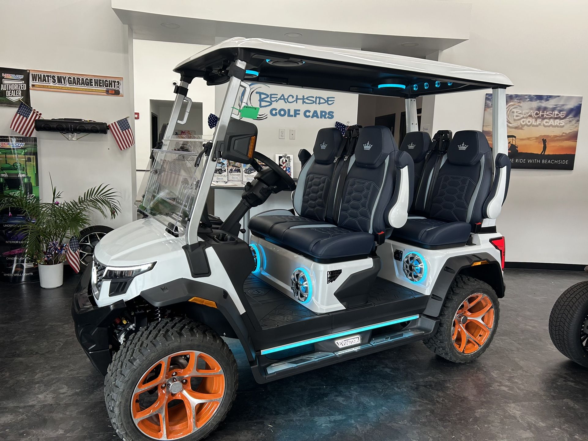 New Lifted Lithium Golf Cart 