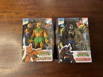 Neca TMNT adventures Bundle. Jagwar, Dreadmon, And  Manray