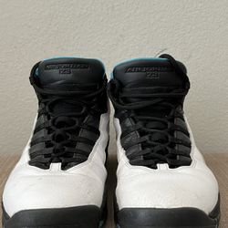 Air Jordan X OG White/Black Dark Powder Blue