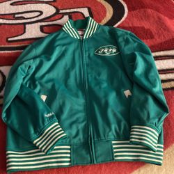 3xl Mitchell And Ness Jets Jacket