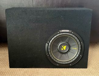 Kicker Comp C 10” Car Stereo Bass Speaker