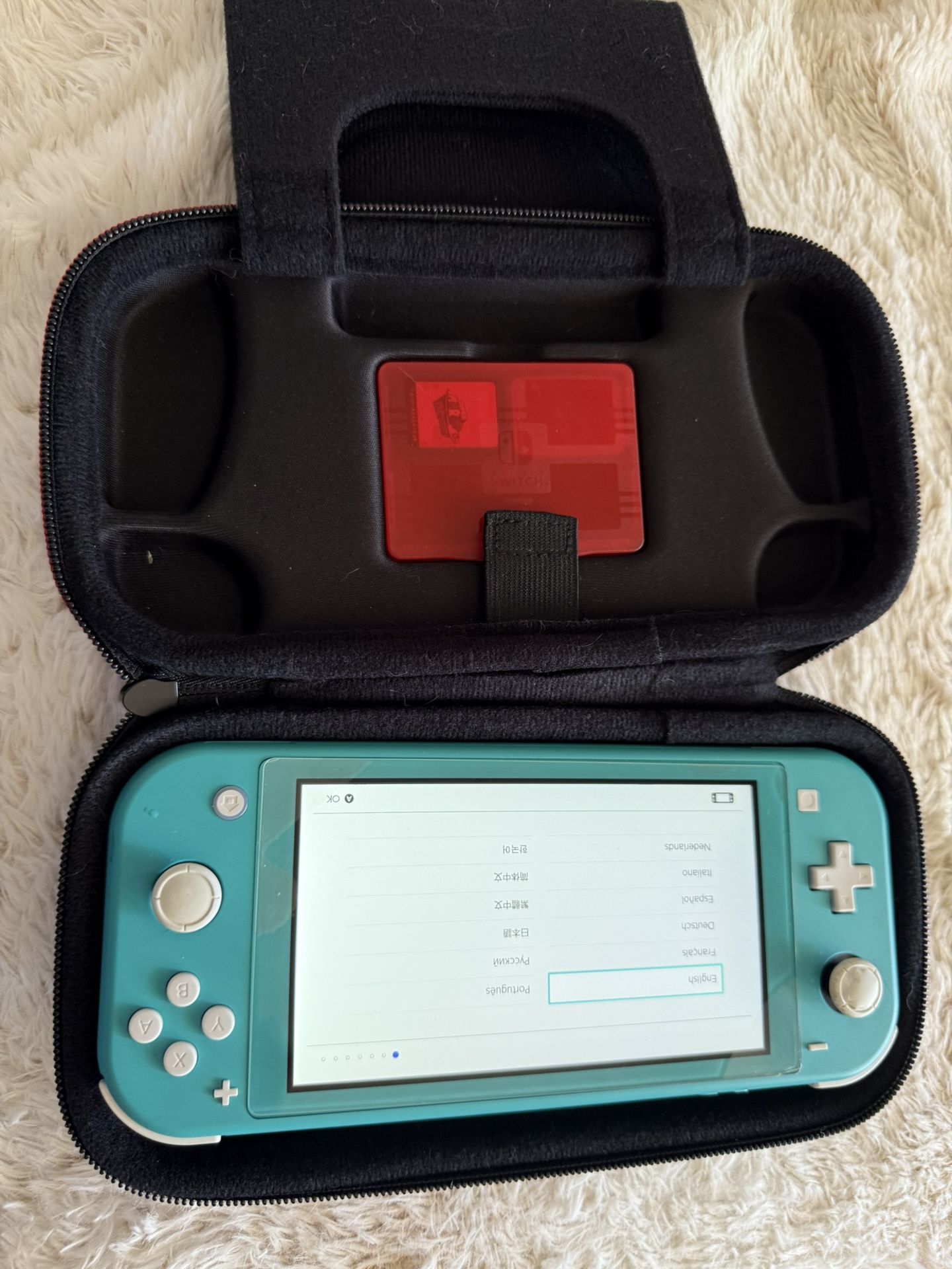 Nintendo Switch Lite With Case
