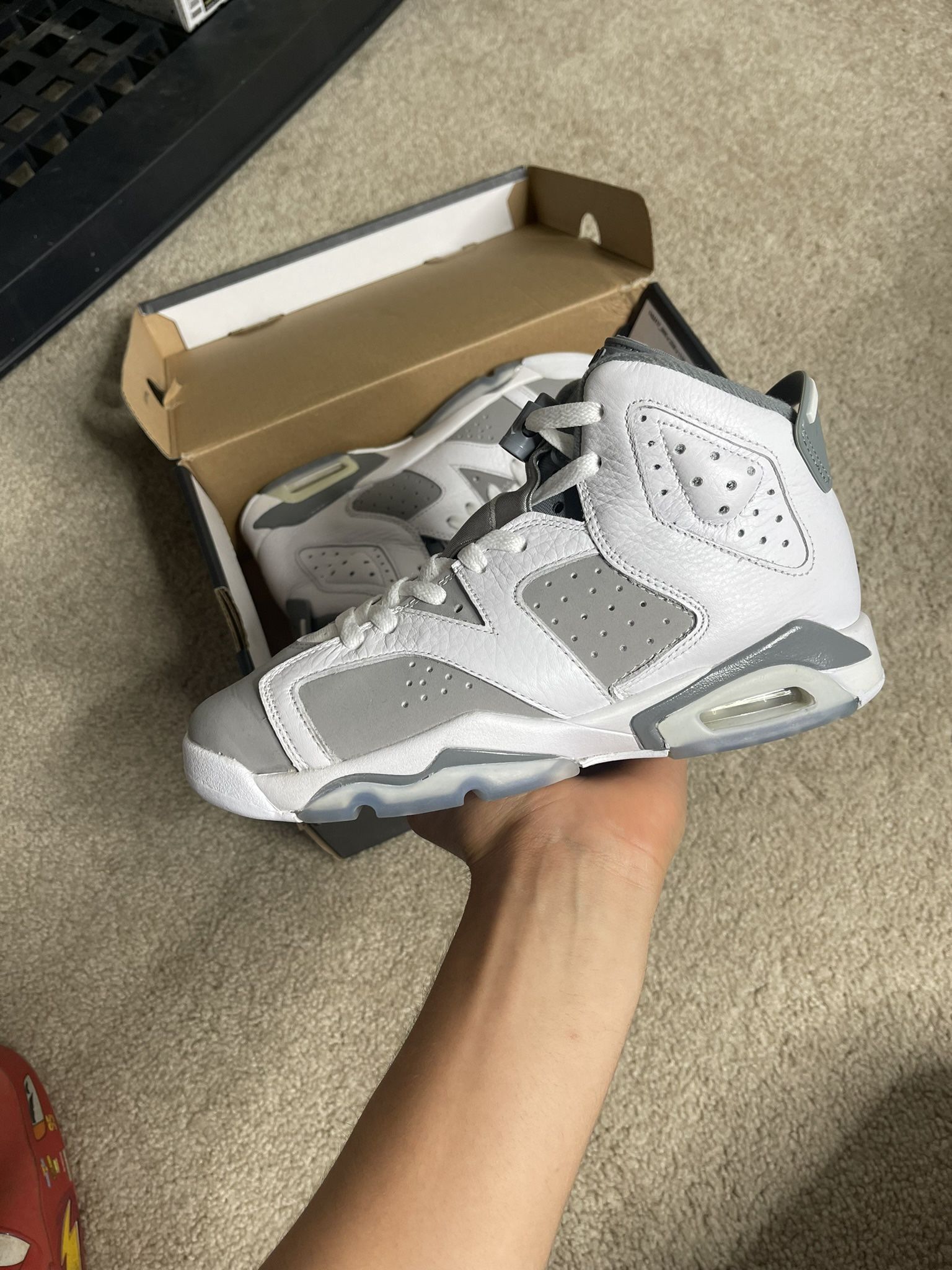 Cool Grey 6s Size 5.5y