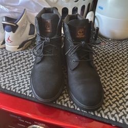 Black Timberland Boots