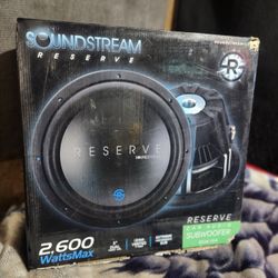Soundstream Reserve 15" Dual 4 Ohm 1000 Rms Subwoffer