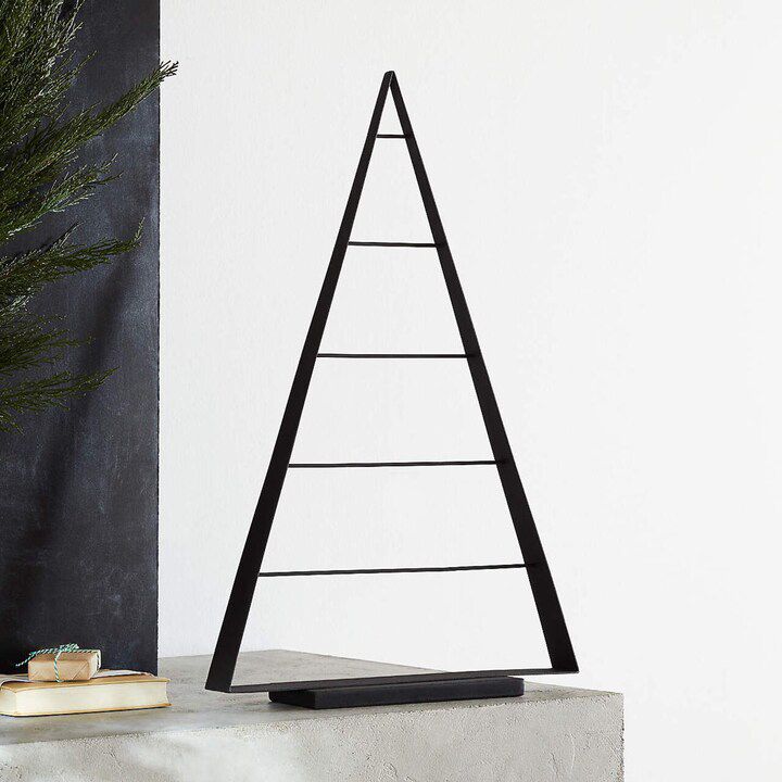 Chalet Large Zinc Ornament Tree