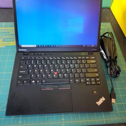 $130 firm, Thinkpad X1 Carbon Gen 1 laptop, i5 3427u 1.8ghz, 4gb ram, 128 SSD, W10 pro, office 2021 pro, good battery, charger,  lit keys, webcam