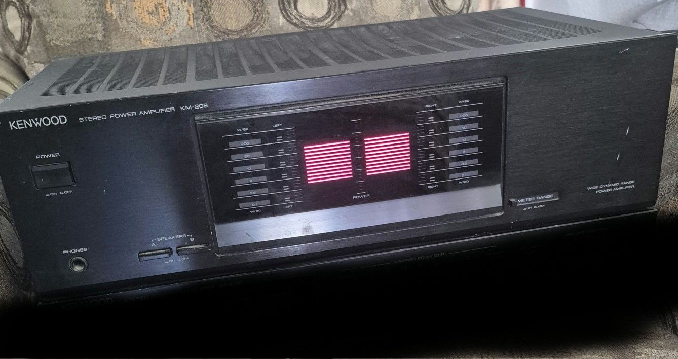 Vintage Kenwood Stereo Power Amp 150wpc