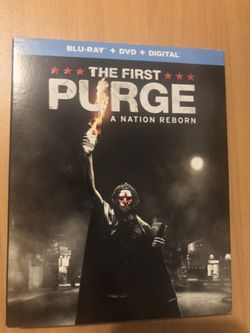 THE FIRST PURGE BLU-RAY DVD DIGITAL MOVIE