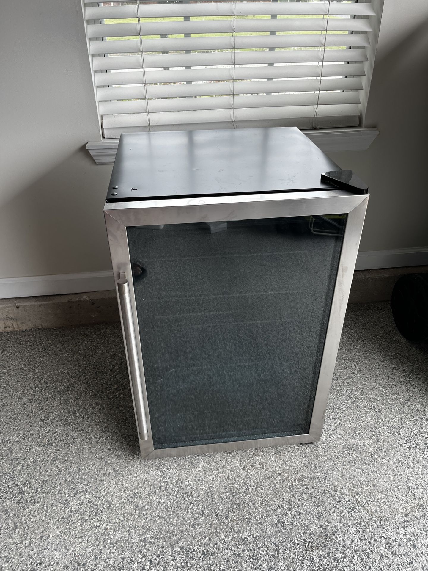 Mini Fridge Glass Door