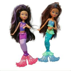 2 Barbie A Mermaid Tale dolls.  6" DOLLS ONLY.