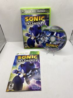 Sonic Unleashed (Microsoft Xbox 360, 2008) CIB w/Manual Tested