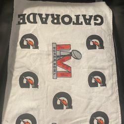 Super Bowl LVI Gatorade Towel