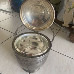 Sterling Ice Bucket, And Other Collectible Items