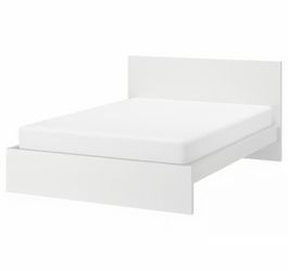 MALM Bed frame, white